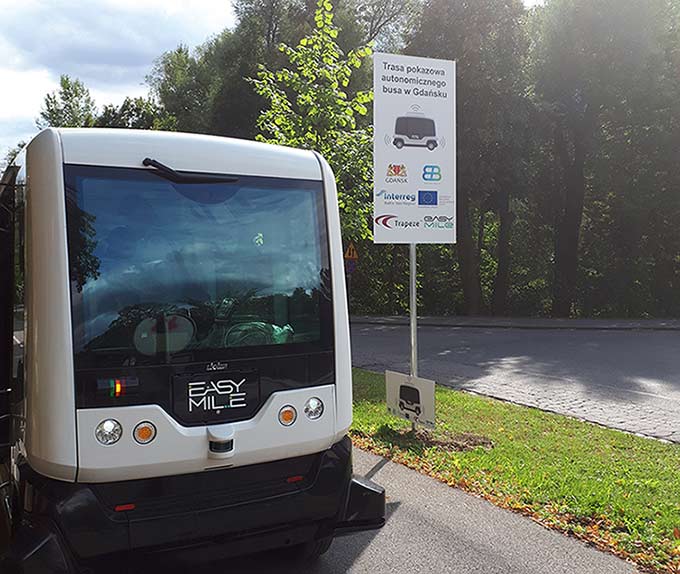 Pierwsza autonomiczna linia transportu publicznego w Polsce!